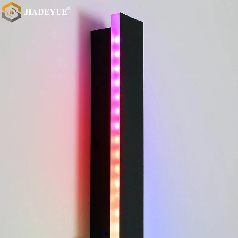 Afralia™ RGB Long Wall Lamp: Smart Remote Control, Indoor/Outdoor, IP65, Christmas, Home Decor