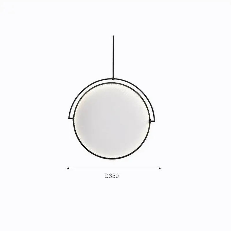 Afralia™ Modern Minimalist LED Pendant Light Chandelier for Dining Room, Kitchen, and Bar