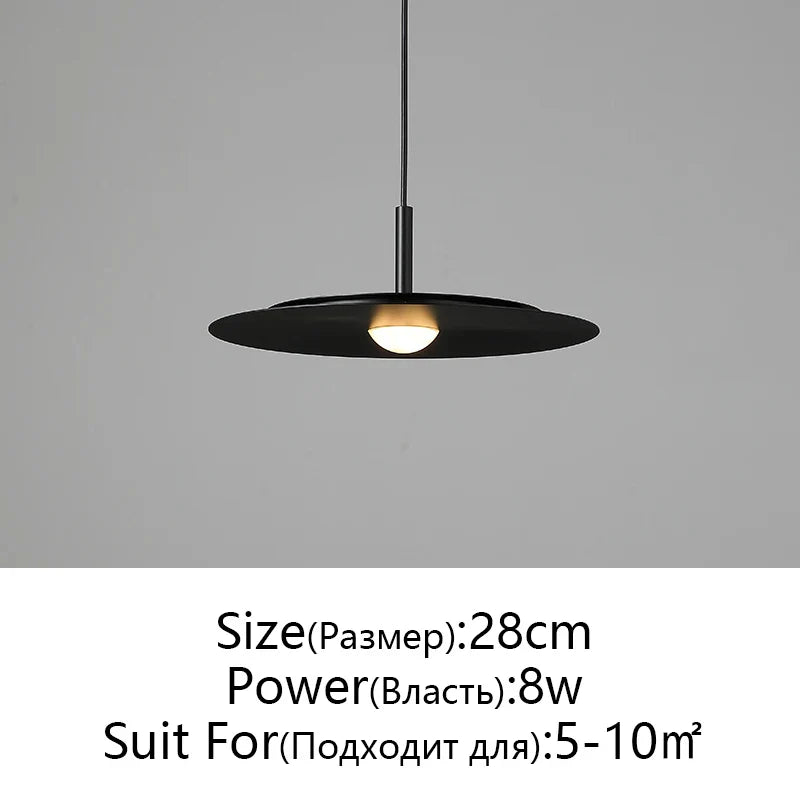 Afralia™ UFO Saucer Pendant Light Modern Designer Home Decor for Dining Living Bar