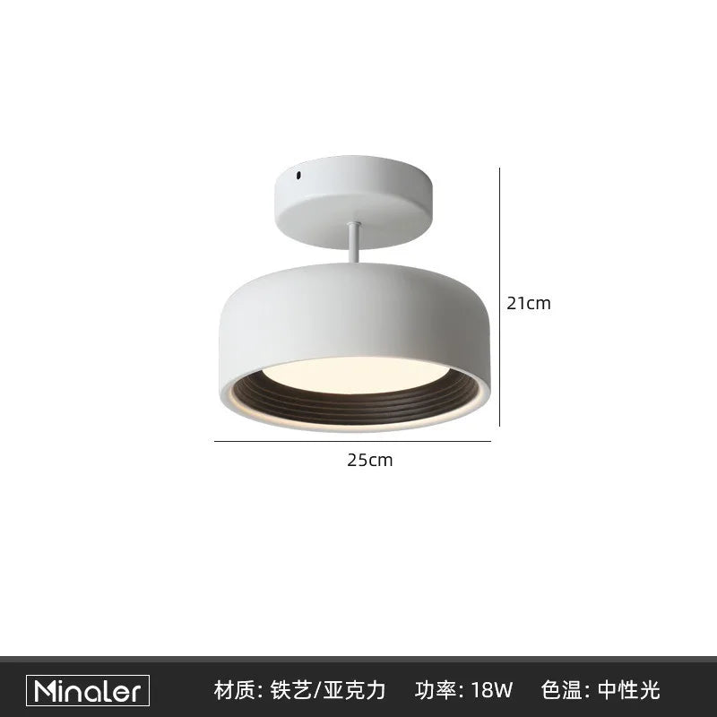 Afralia™ Modern White LED Ceiling Chandeliers for Luxurious Living Room and Bedroom Lighting