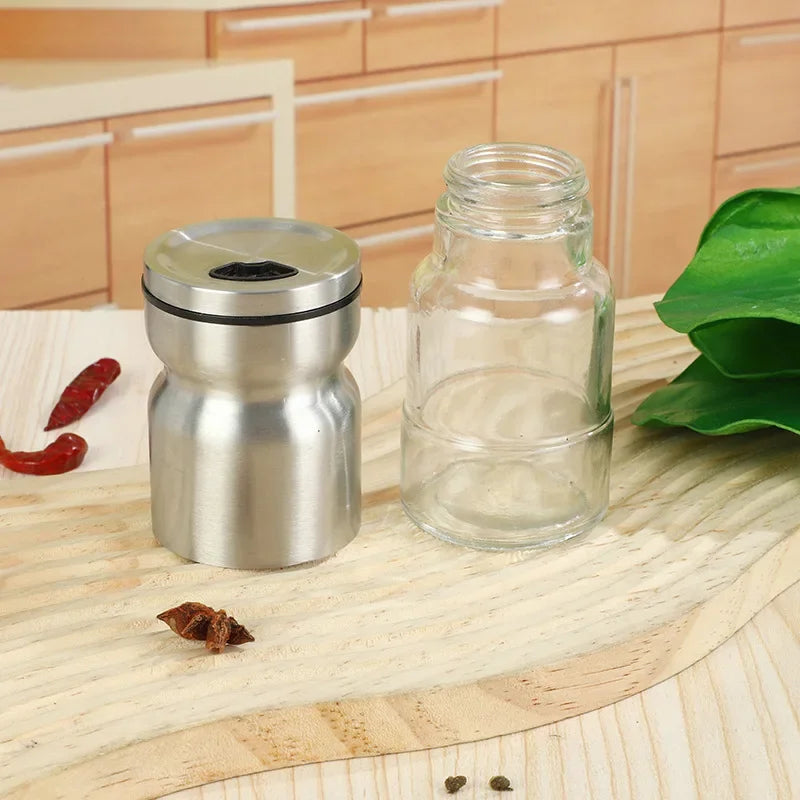 Afralia™ Stainless Steel Salt and Pepper Shaker Set
