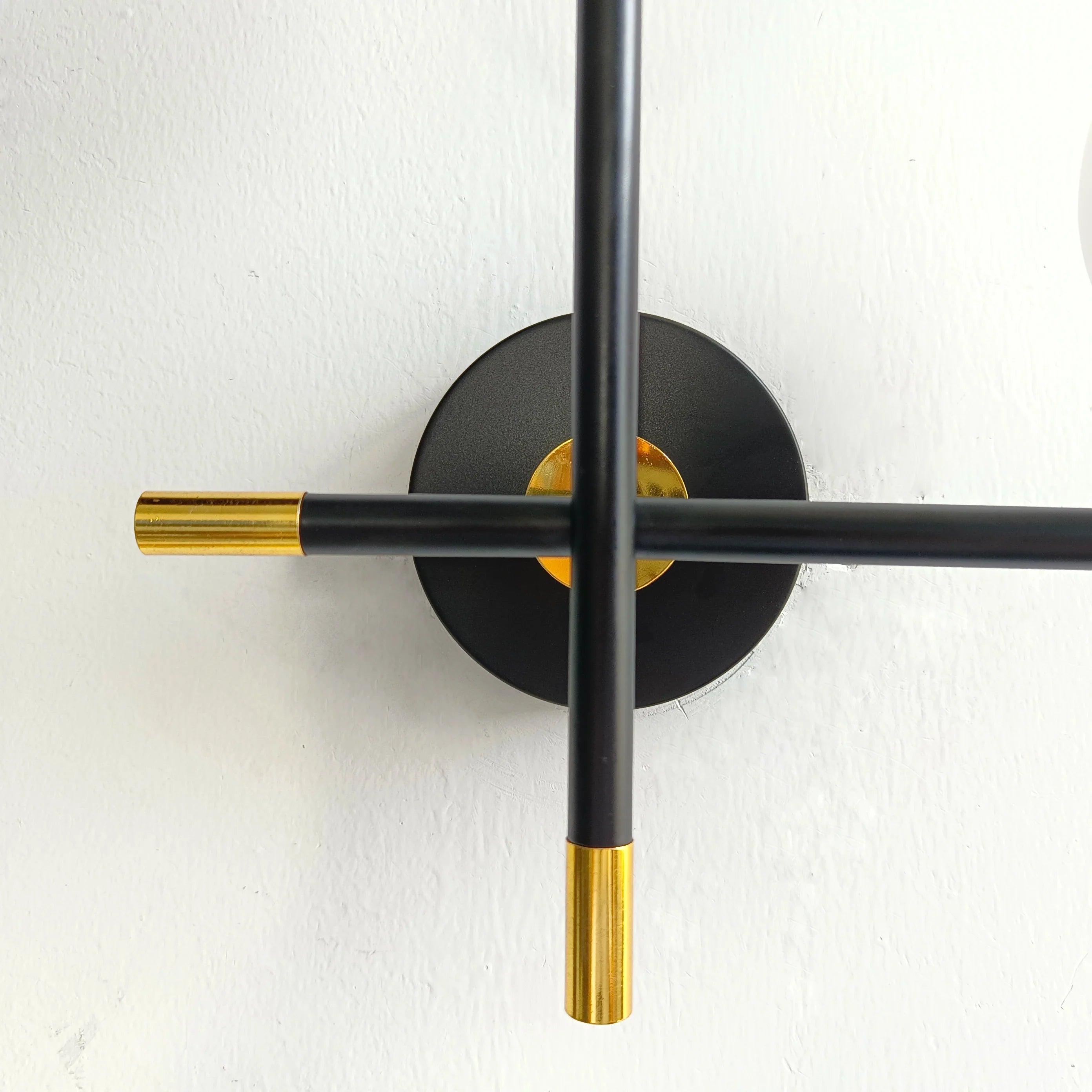 Afralia™ LED Glass Ball Wall Lamp Modern Living Bedroom Lighting Fixture