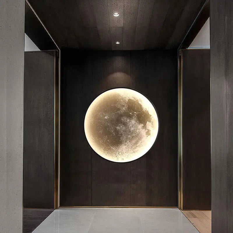 Afralia™ MoonGlow LED Wall Light for Bedroom & Living Room Decor