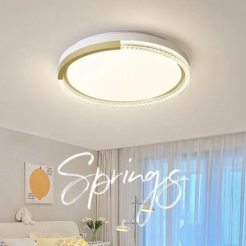 Afralia™ Modern LED Ceiling Lamp Chandelier - Stylish Lighting Fixture for Living, Dining, and Bedrooms