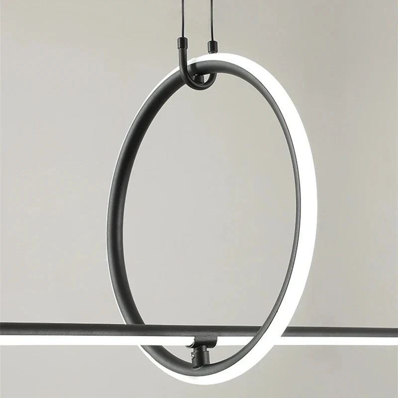 Afralia™ Minimalist Geometric LED Pendant Island Lighting