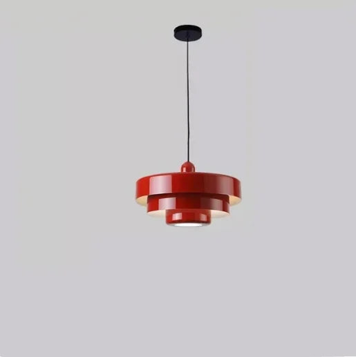 Afralia™ Retro Orange Pendant Lamp LED Ceiling Chandelier for Dining Room & Restaurant