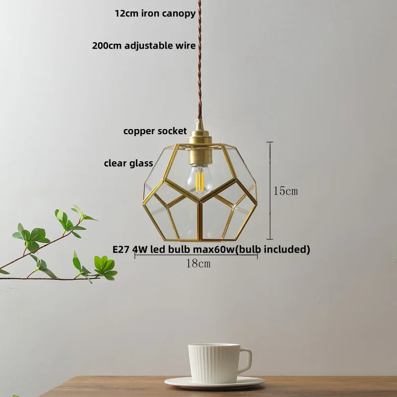 Afralia™ Glass LED Pendant Lights for Nordic Modern Style Dining Room Decor