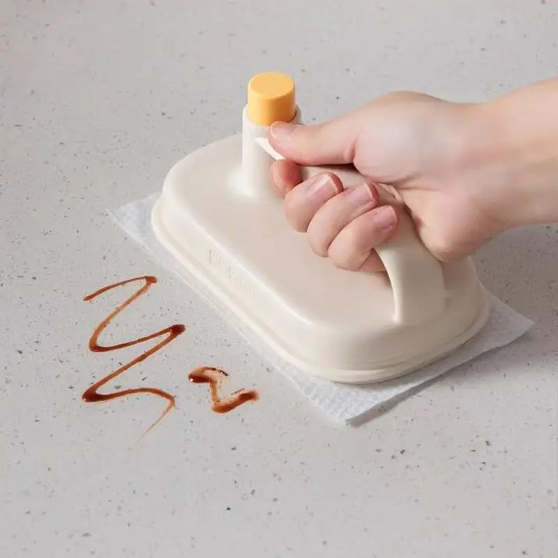 Afralia™ Kitchen Cleaning Brush with Replaceable Head for Glass & Wall Cleaning