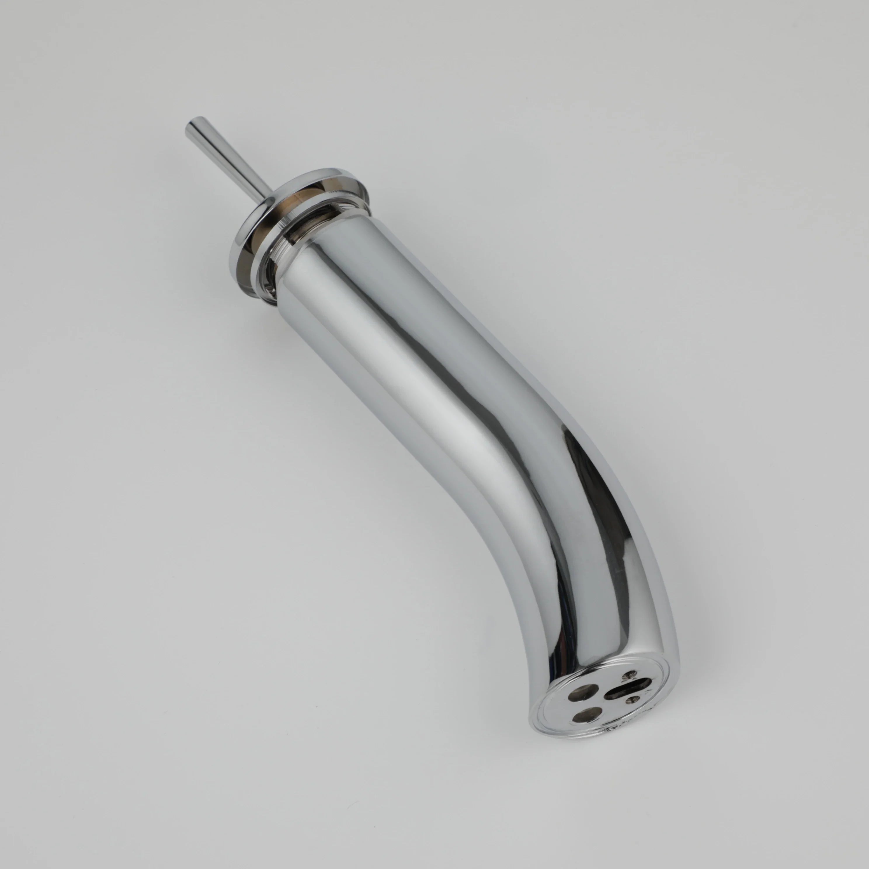 Afralia™ Glass Rocker Handle Basin Faucet, Waterfall Mixer Taps, Chrome Finish
