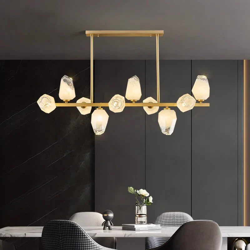 Afralia™ LED Pendant Light Chandeliers for Modern Home Decor Living Room Dining Room Lighting