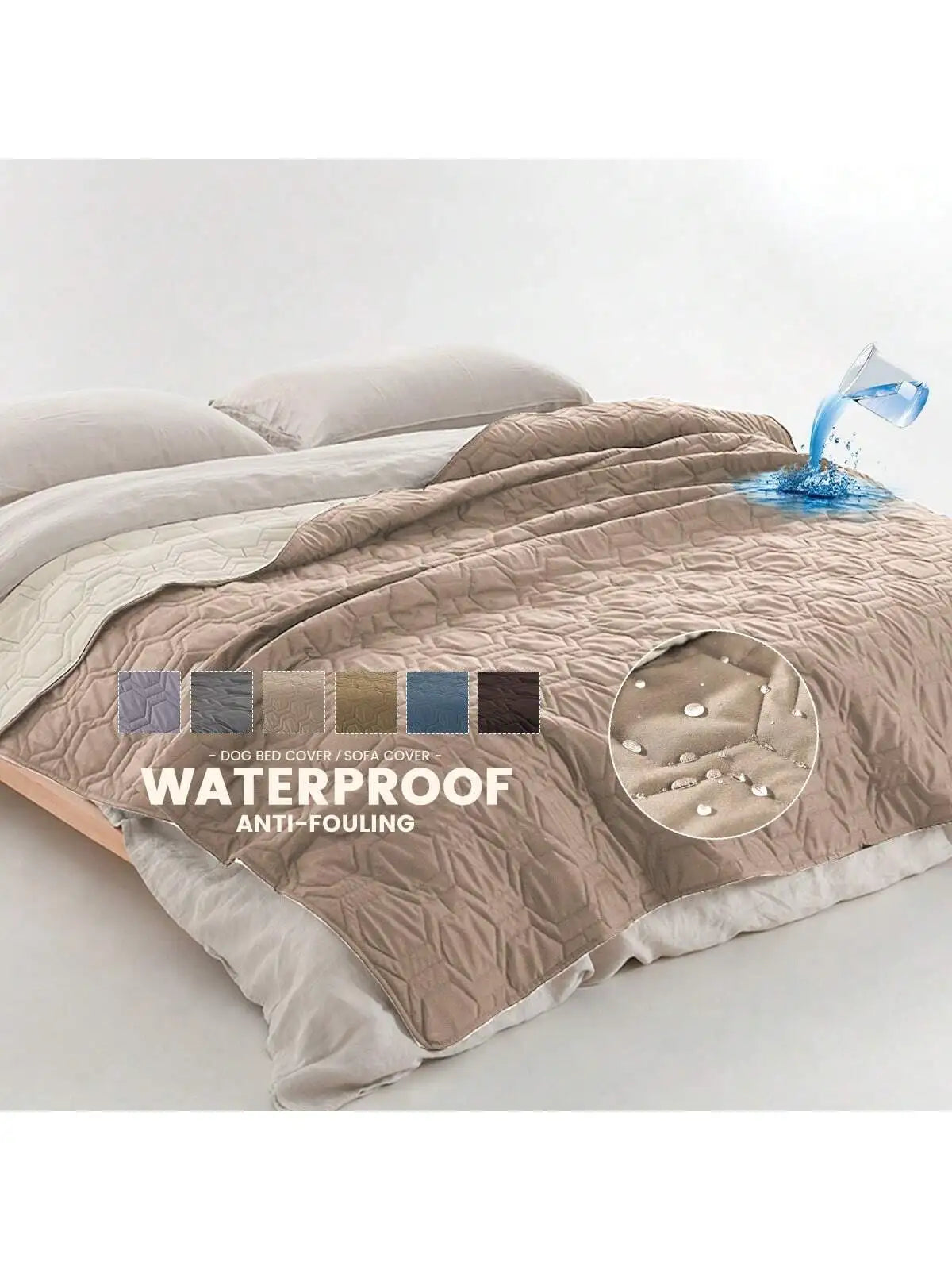 Afralia™ Pet Blanket Sofa Bed Cover & Mat for Cats Dogs - Waterproof Furniture Protector