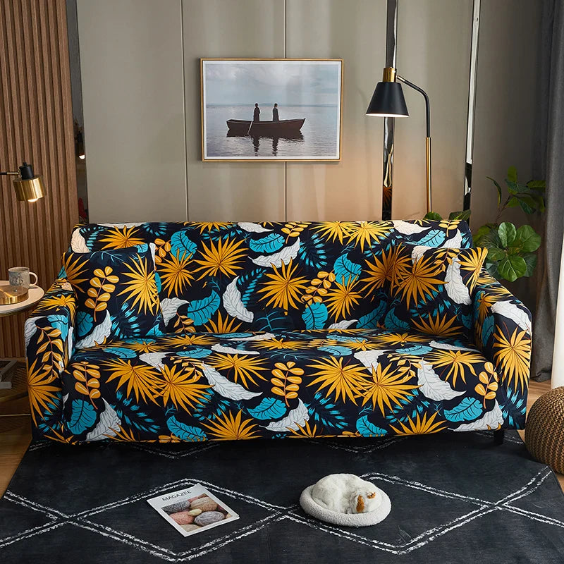 Afralia™ Stretch Sofa Cover Slipcover Print Seater Couch Protector