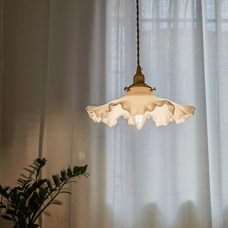 Afralia™ Copper Classical Hanging Light Fixture for Indoor Bedroom Kitchen Restaurant Bar