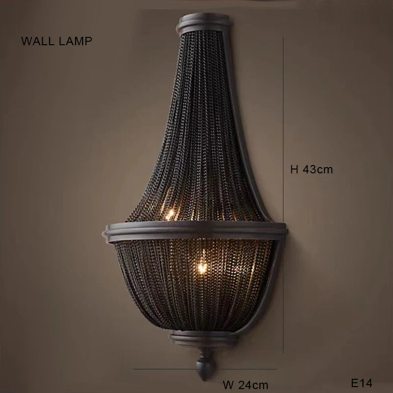Afralia™ Black Tassel Ceiling Chandelier: Designer Dimmable Home Decor for Living Room