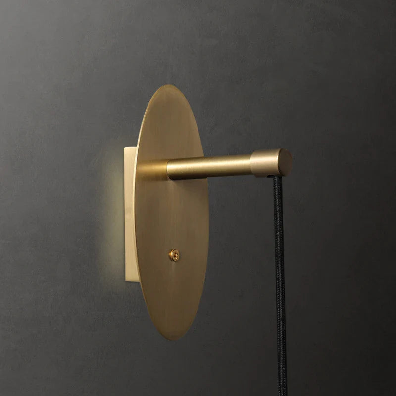 Afralia™ Crystal LED Wall Light: Elegant Copper Lighting for Bedroom, Living Room, Staircase