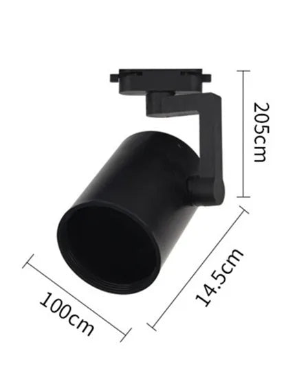 Afralia™ 35W LED Track Ceiling Spot Light for Indoor Lighting and Retail Display