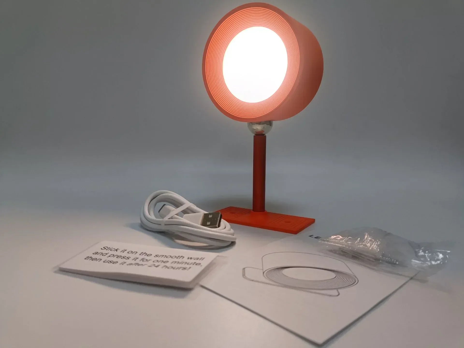 Afralia™ RGB Desk Lamp: Portable, Magnetic, Rechargeable, 360° Rotation, Wall Mount, Reading Light
