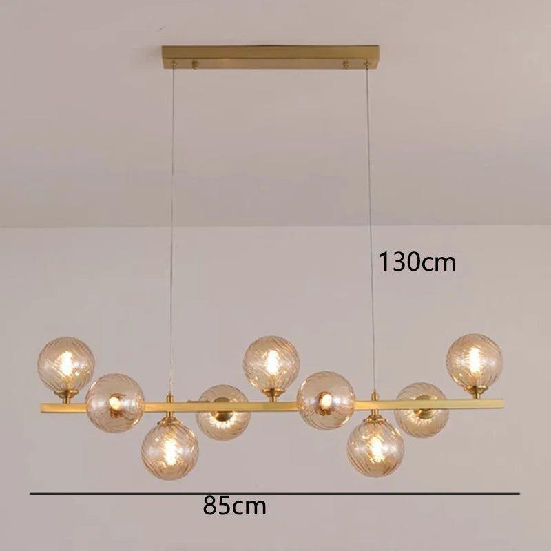 Afralia™ Modern LED Pendant Chandeliers for Living and Dining Room Lighting