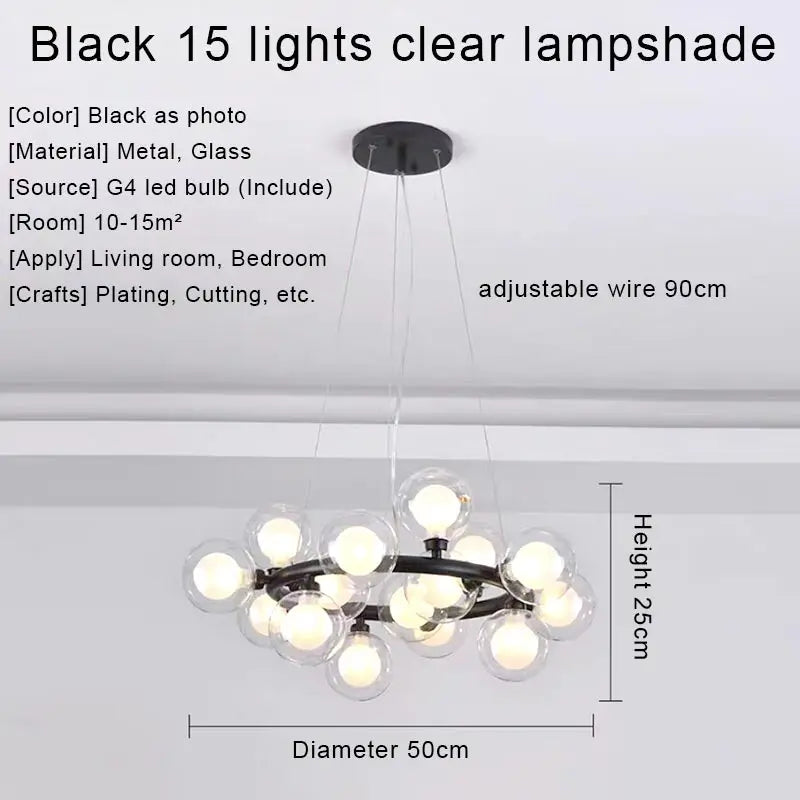 Afralia™ Gold LED Chandelier, Modern Pendant Light for Living Room, Kitchen, Bedroom, Dining Room