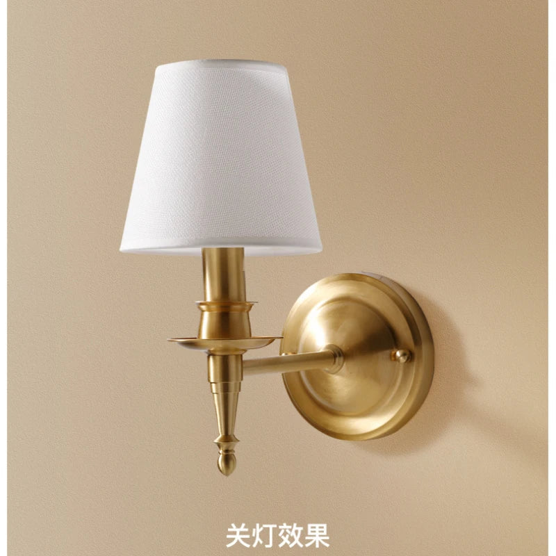 Afralia™ Copper Wall Lamp: Modern LED Sconce for Home Decor & Bedroom, Industrial Style