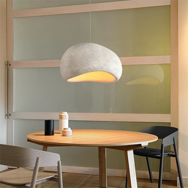 Afralia™ Cobblestone Pendant Lights: Nordic Vintage LED Dining Room Art Deco Fixtures