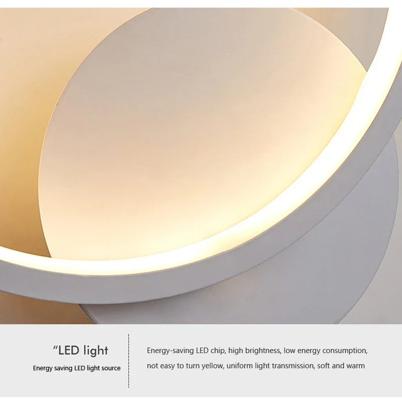 Afralia™ Modern LED Wall Lamp for Bedroom