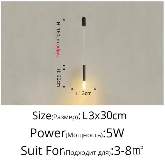 Afralia™ Modern LED Pendant Lights: Bedroom Living Dining Room Kitchen Bar Indoor Lighting with Remote Control