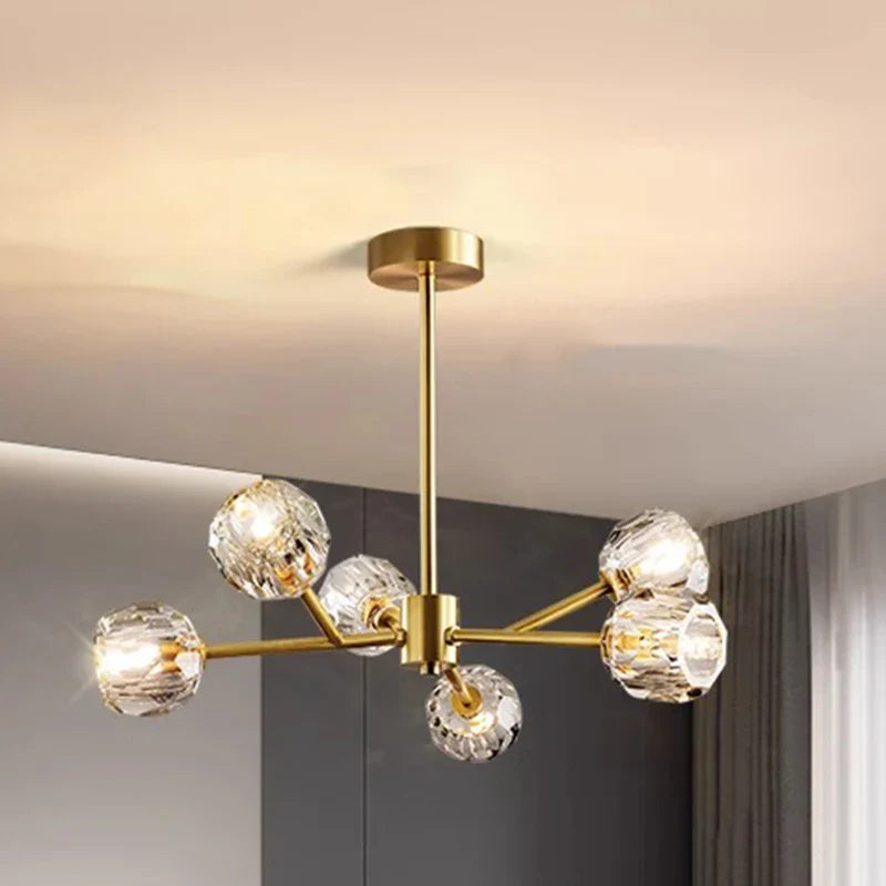Afralia™ Modern Home Decor LED Pendant Light Chandeliers for Living Room Dining Room Lighting
