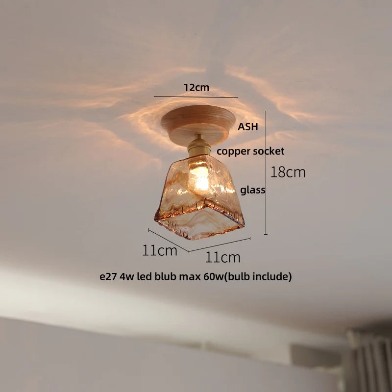 Afralia™ White Ceramic LED Ceiling Light Fixture Nordic Modern Home Decor Lighting Plafond Lamp