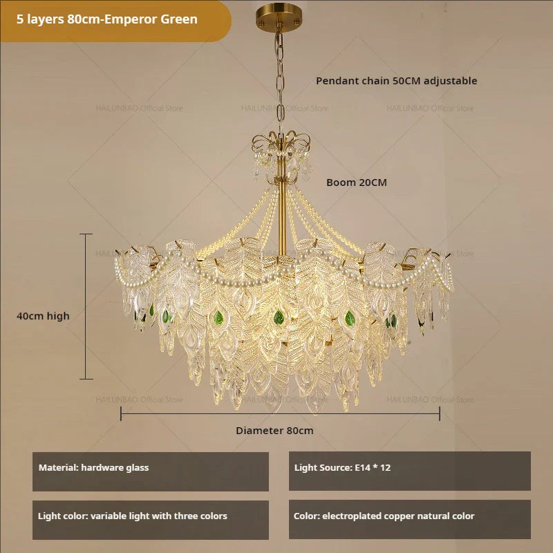 Afralia™ Crystal Chandelier Light: French Modern Luxury for Living Room, Dining Room, Bedroom
