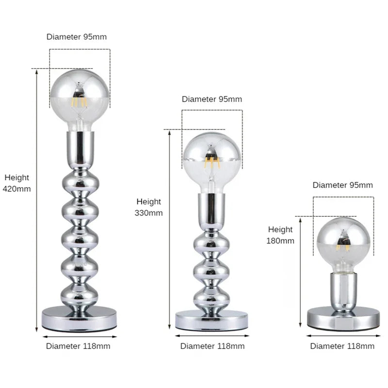 Afralia™ LED Desk Lamp: Stylish Bedside Table Decor Night Light for Bedroom, Bauhaus Design