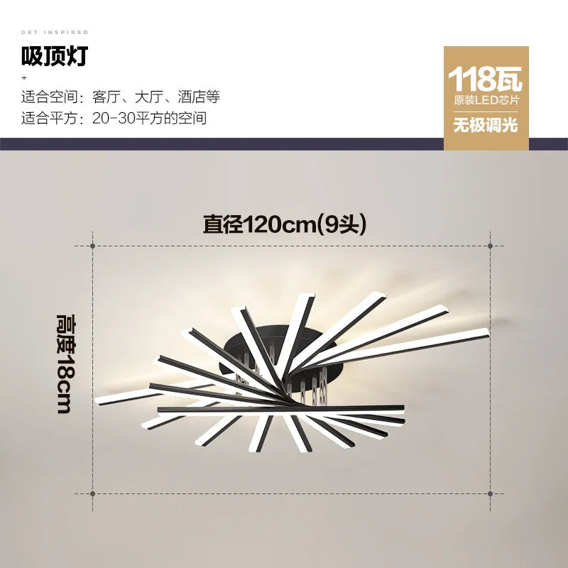 Afralia™ Modern Acrylic Ceiling Chandelier | Indoor Wrought Iron Decorative Lighting for Home