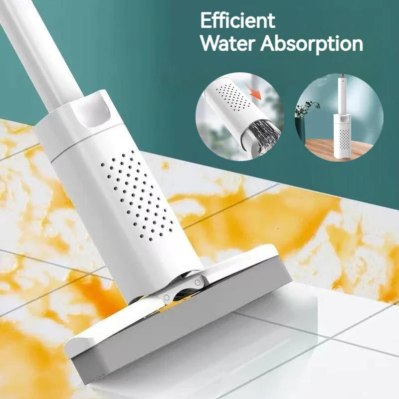 Afralia™ Mini Squeeze Mop: Multi-Use Hand Countertop Cleaner & Drainer