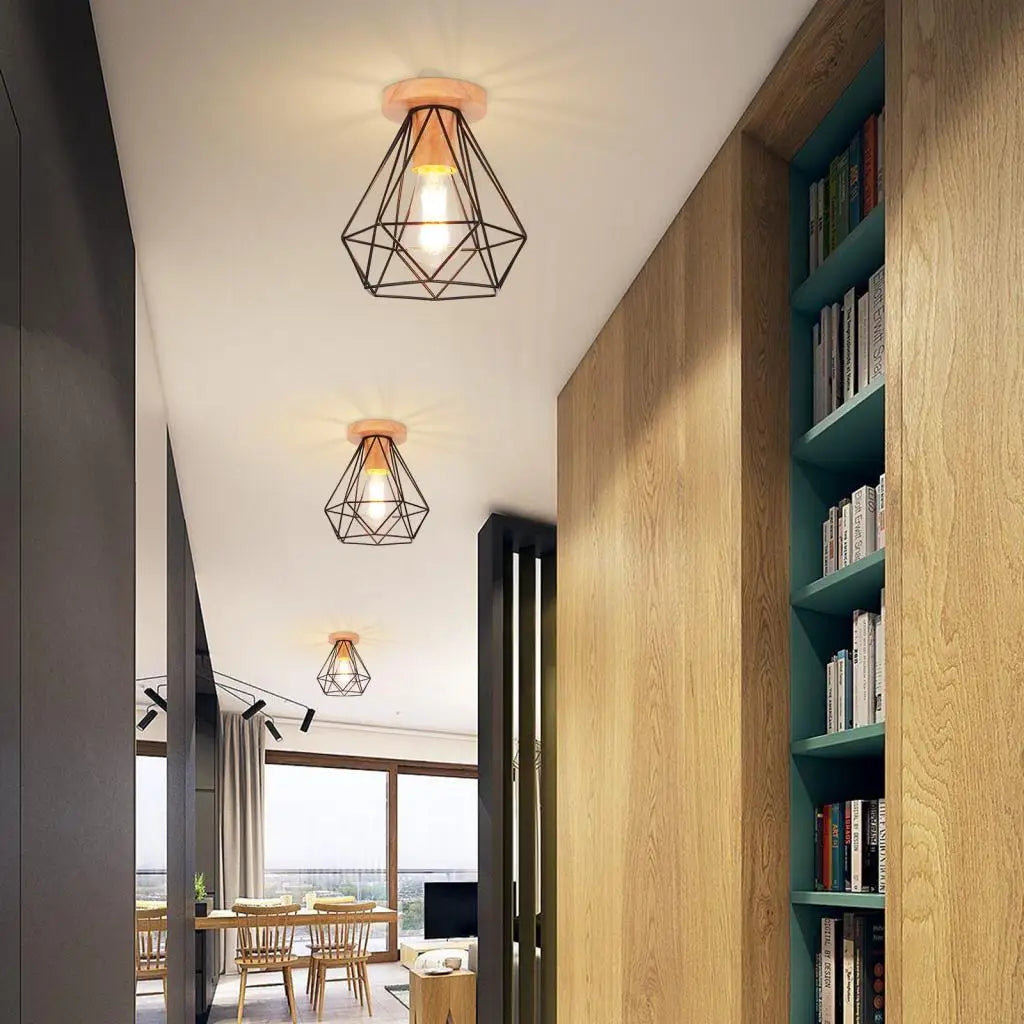 Afralia™ Minimalist E27 Ceiling Lights for Kitchen Living Room Bar Restaurant
