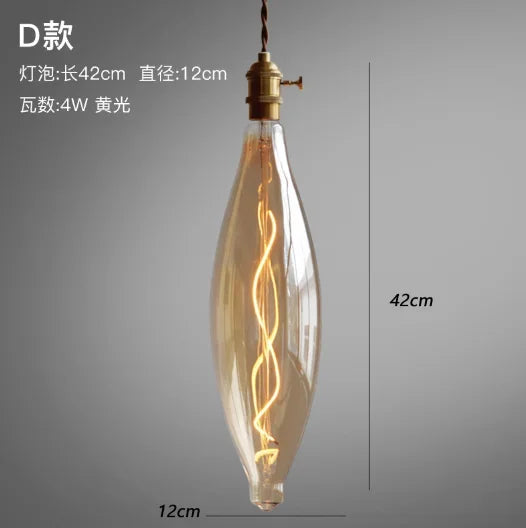 Afralia™ Retro Glass Pendant Lamp for Modern Dining Room, Bar & Bedroom