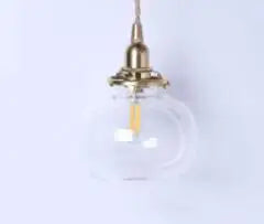 Afralia™ Blue Glass Pendant Lights for Bedroom Dinning Living Room