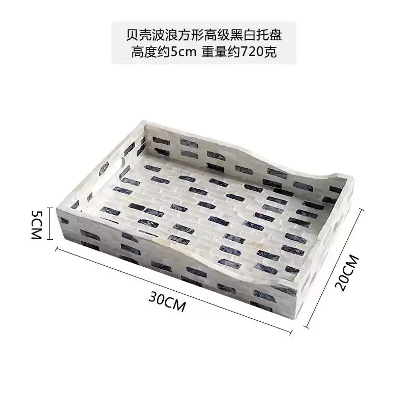 Afralia™ Nordic Color Tray: Elegant Storage Basket for Home Decor and Dining Experience