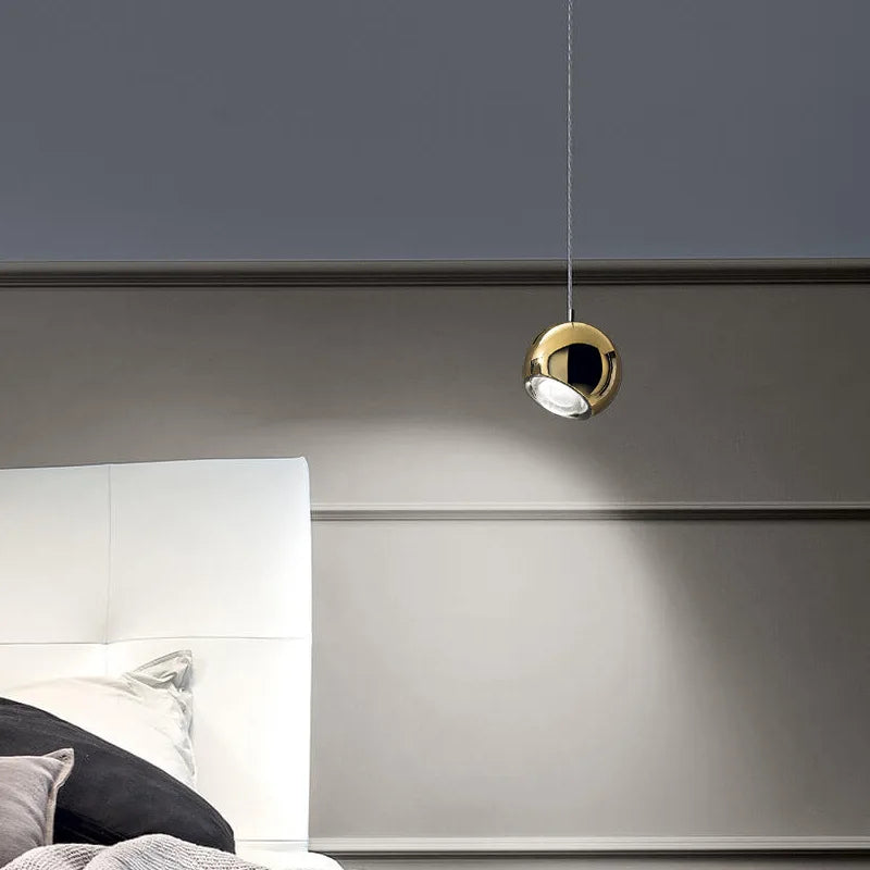 Afralia™ Rotatable Bedside LED Pendant Lights for Dining Room and Coffee Shop