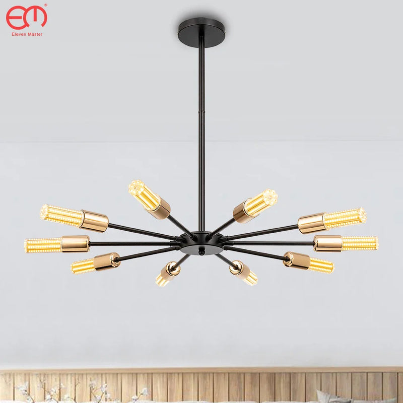 Afralia™ LED Ceiling Light: Modern Chandelier for Bedroom, Hall, Kitchen - Creative Home Decor Lighting