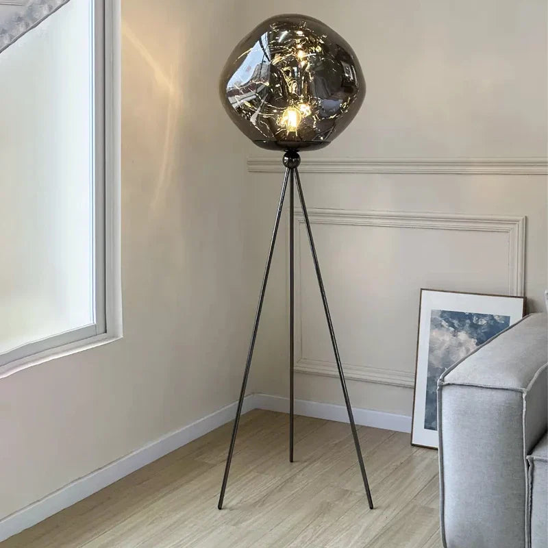 Afralia™ Nordic Style LED Lava Floor Lamp for Living Room Bedroom Decor