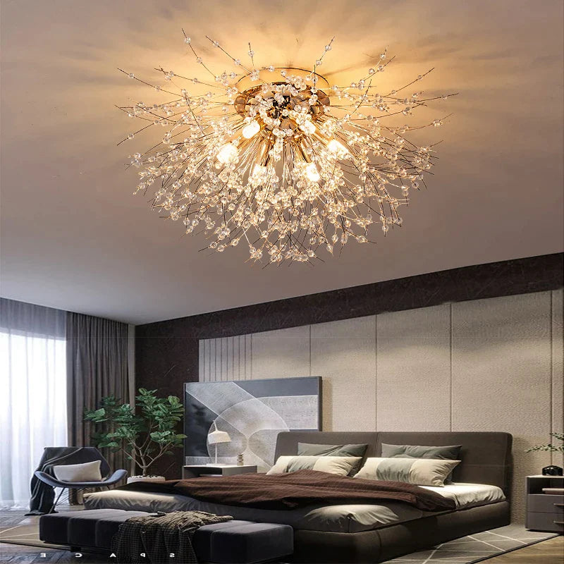 Afralia™ Firefly LED Chandelier for Living Bedroom Dining Room Lighting