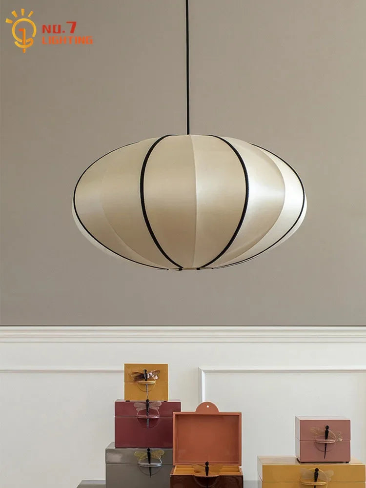 Afralia™ Wabi-sabi Medieval LED Pendant Light for Home Decor Living Room Bedroom