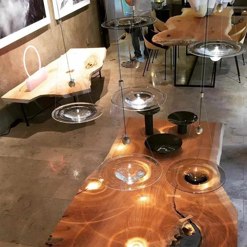 Afralia™ Water Drop Chandelier: Modern Nordic Minimalism for Living Room, Restaurant, Shop.