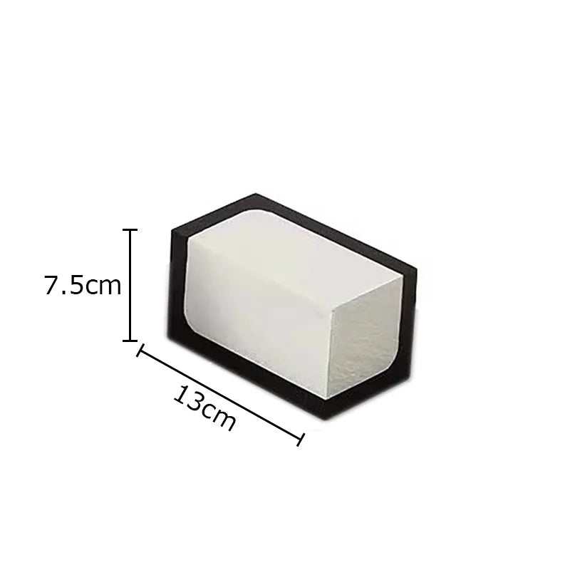 Afralia™ Square Block Resin Sculpture Desk Decor Modern Art Ornament Aesthetic Cube Block