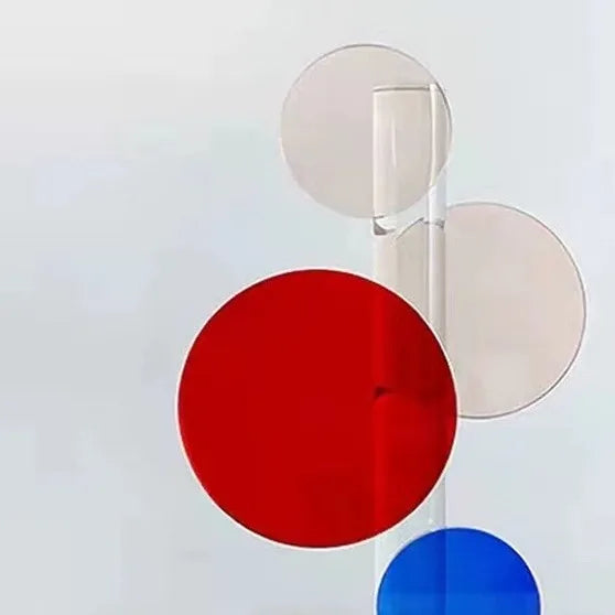 Afralia™ Crystal Geometric Ring Sculpture Home Decor Figurine