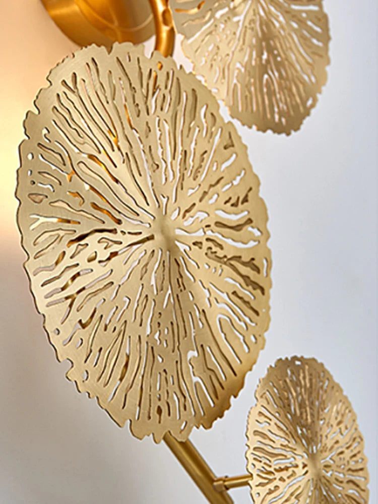 Afralia™ Iron Wall Sconce LED Light Fixture for Bedroom & Living Room