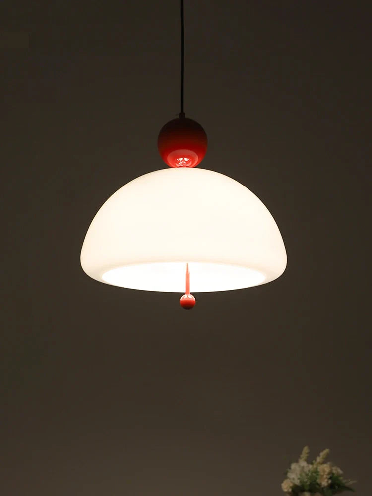 Afralia™ Modern Bauhaus Glass Pendant Lamp for Restaurant, Bedroom, Study and Coffee Shop