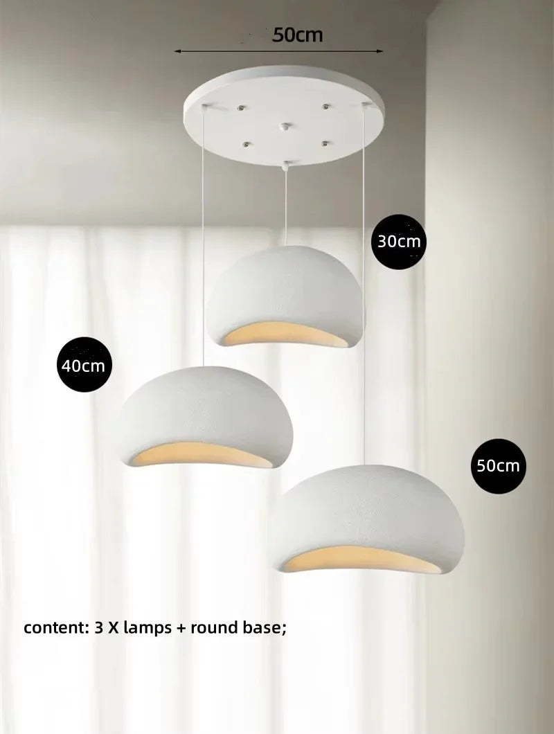 Afralia™ Minimalist E27 LED Pendant Light Chandelier for Dining Room