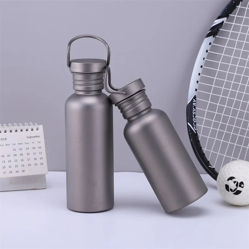 Afralia™ Titanium Coffee Travel Mug Thermos: Insulated Sport Bottle for Hot/Cold Drinks