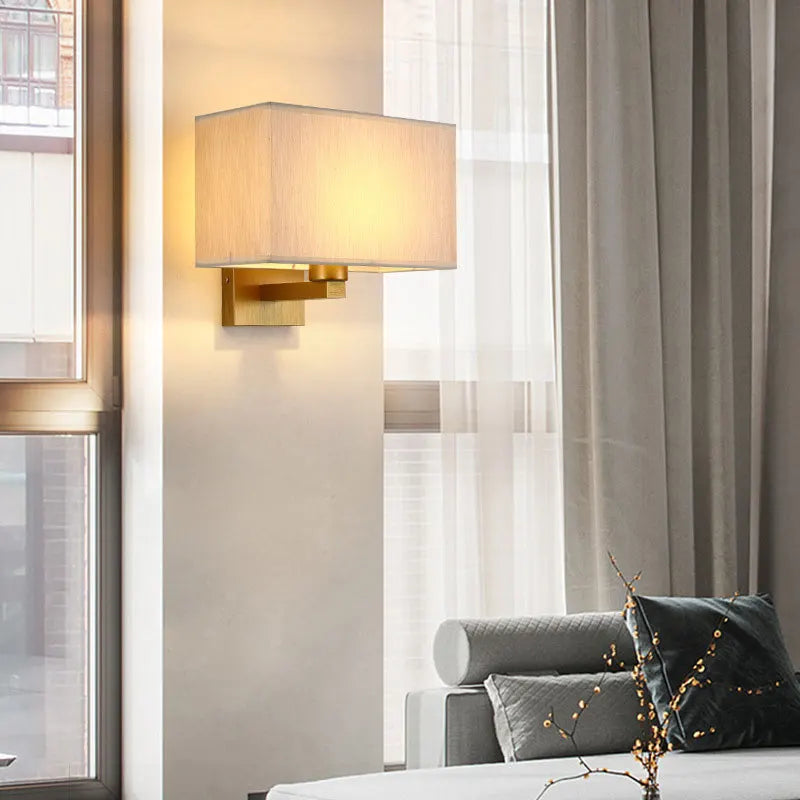 Afralia™ Elegant Bedroom Wall Lamp, Modern & Minimalist Design for Hotel & Living Room